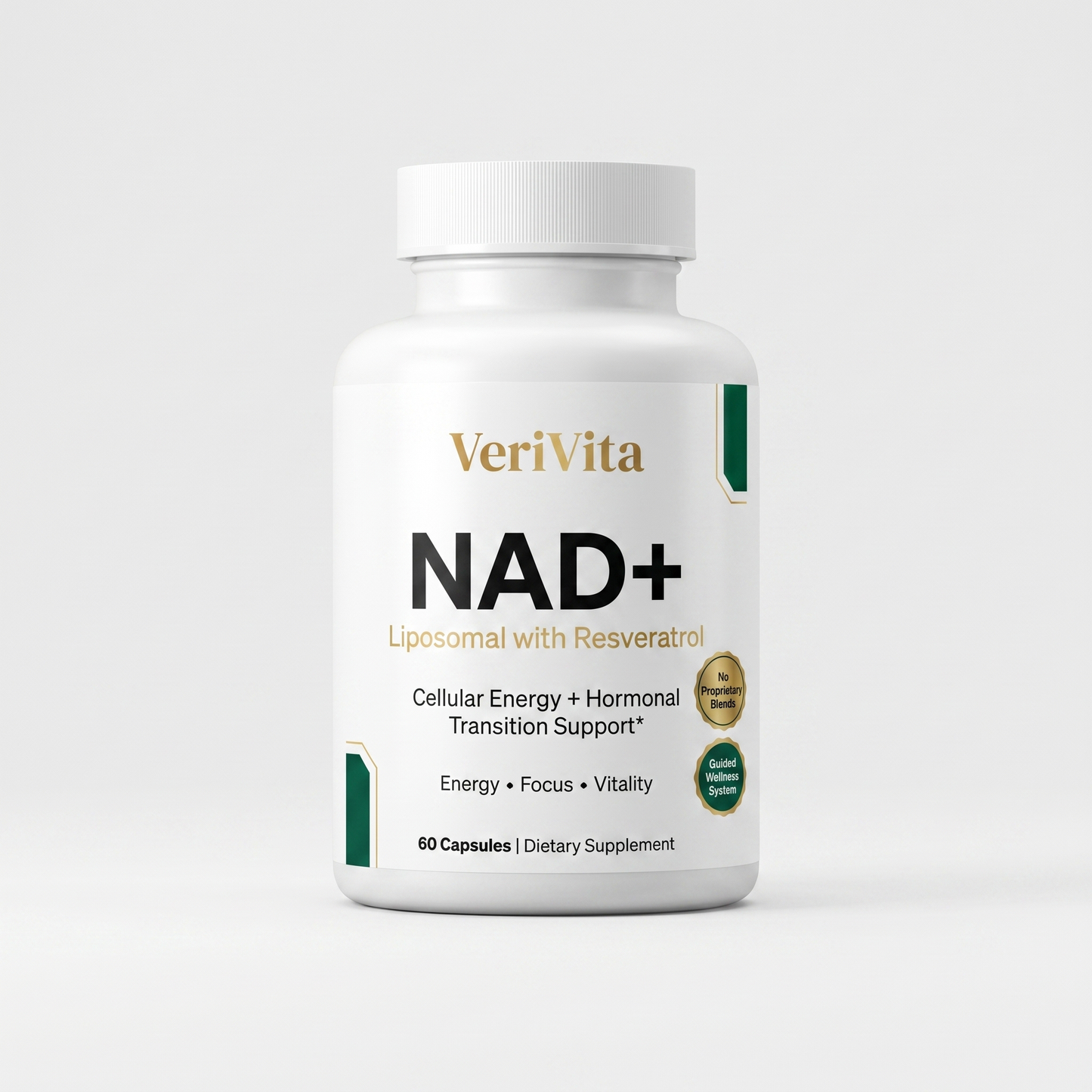 ViraVita NAD with Resveratrol and Quercetin Capsules